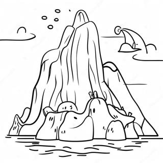 Iceberg Wonderland Coloring Page 30158-27123