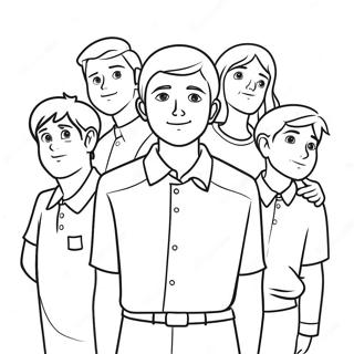 Heartstopper Characters Coloring Page 30179-27143