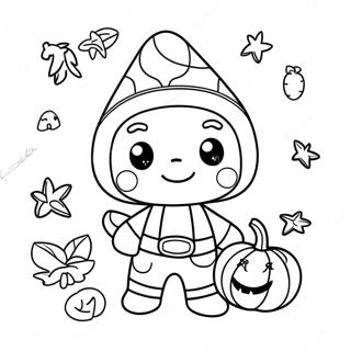 Cocomelon Halloween Coloring Page 30188-27148