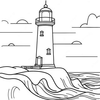 Lighthouse Coloring Page 3018-2465