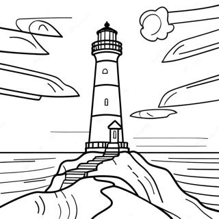 Lighthouse Coloring Page 3018-2466