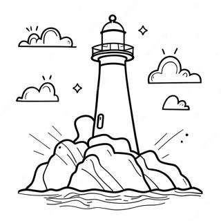 Lighthouse Coloring Page 3018-2467