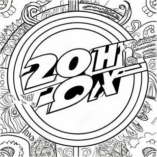 20th Century Fox Logo Coloring Page 30198-27154