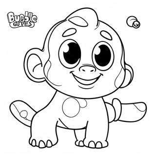 Bubble Guppies Zooli Coloring Page 30208-27163