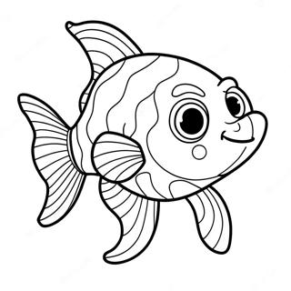 Zooli The Colorful Bubble Guppy Coloring Page 30209-27165