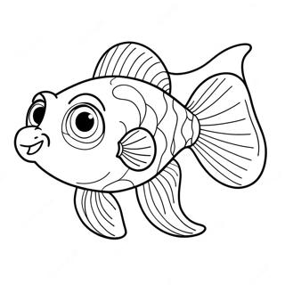 Zooli The Colorful Bubble Guppy Coloring Page 30209-27167