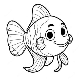 Zooli The Colorful Bubble Guppy Coloring Page 30209-27168