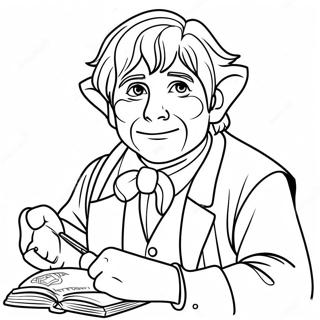 Bilbo Baggins Adventure Coloring Page 30239-27189