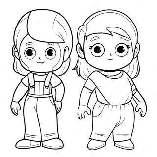 Tle Characters Coloring Page 30278-27220