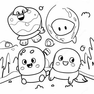 Adventurous Tle Characters Coloring Page 30279-27224