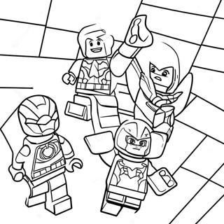 Lego Avengers Coloring Page 3028-2452