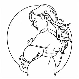 Pregnancy Coloring Page 30318-27246