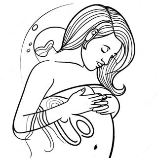 Pregnancy Coloring Page 30318-27247