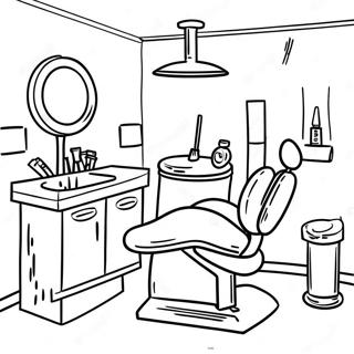 Dentist Office Coloring Page 30338-27263