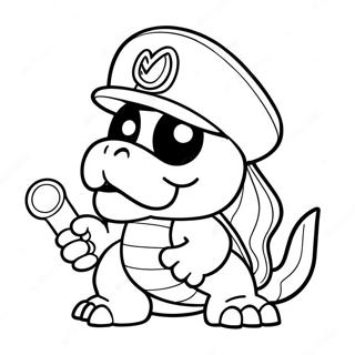 Lemmy Koopa Coloring Page 30368-27288