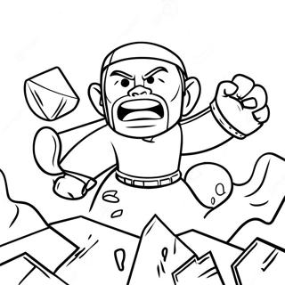 Clash Of Clans Coloring Page 30448-27350