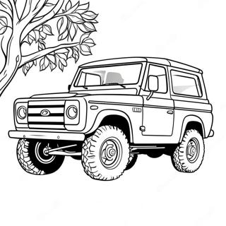 Suv Coloring Pages