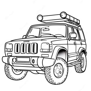 Suv Coloring Page 30488-27383