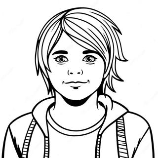 Emo Coloring Page 3048-2490