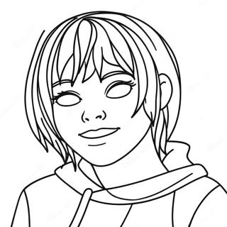 Emo Coloring Page 3048-2492