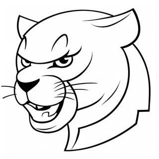 Carolina Panthers Mascot Coloring Page 30539-27427