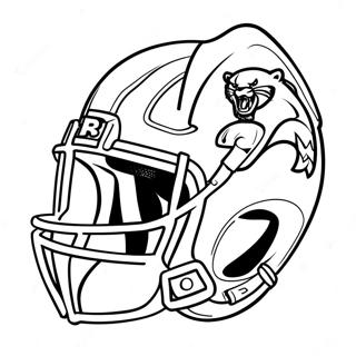 Carolina Panthers Mascot Coloring Page 30539-27428