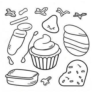 Play Doh Fun Shapes Coloring Page 30548-27432