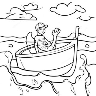 Water Safety Coloring Pages