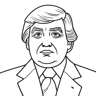 Donald Trump Coloring Page 30578-27454