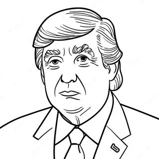 Donald Trump Coloring Page 30578-27456