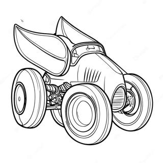 Batwheels Coloring Pages