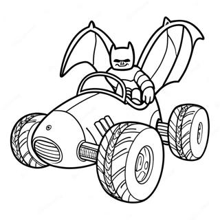 Batwheels Racing Adventure Coloring Page 30599-27473