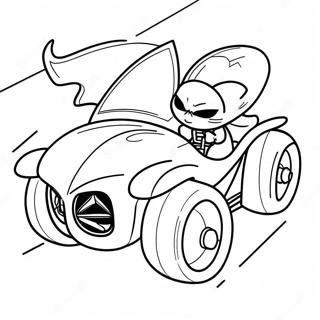 Batwheels Racing Adventure Coloring Page 30599-27474