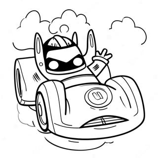 Batwheels Racing Adventure Coloring Page 30599-27475