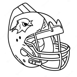 Arizona Cardinals Logo Coloring Page 30658-27520