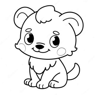 Cute Sticker Coloring Page 30668-27526