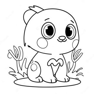 Cute Sticker Coloring Page 30668-27527