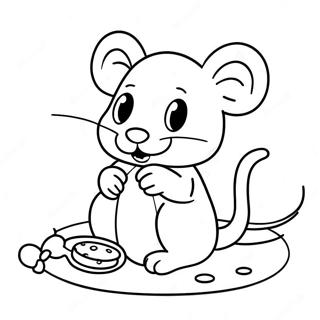 If You Give A Mouse A Cookie Coloring Page 3068-2506