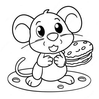 If You Give A Mouse A Cookie Coloring Page 3068-2508