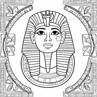 Pharaoh Coloring Pages