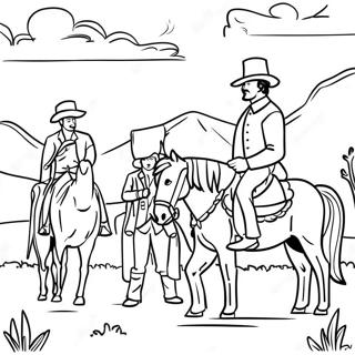 Westward Expansion Coloring Page 30728-27575