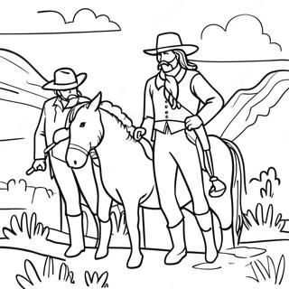 Westward Expansion Coloring Page 30728-27576