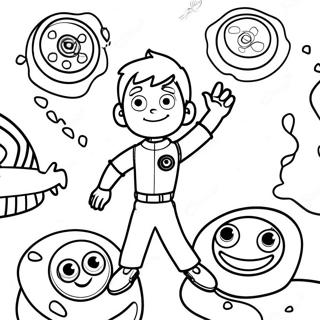 Wild Kratts Creature Power Discs Coloring Page 30748-27592