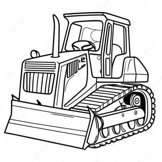 Bulldozer Coloring Page 30758-27598