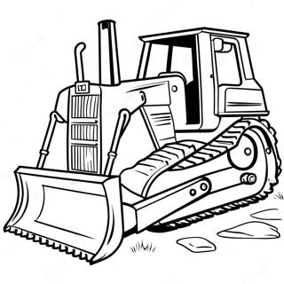 Bulldozer Coloring Page 30758-27599