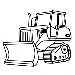 Construction Site Bulldozer Coloring Page 30759-27601