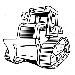 Construction Site Bulldozer Coloring Page 30759-27602