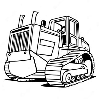 Construction Site Bulldozer Coloring Page 30759-27603