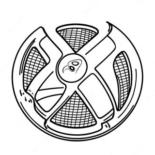 Xbox Logo Coloring Page 30768-27608