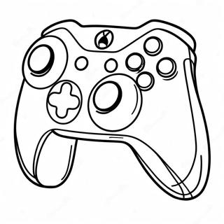 Xbox Controller In Action Coloring Page 30769-27610